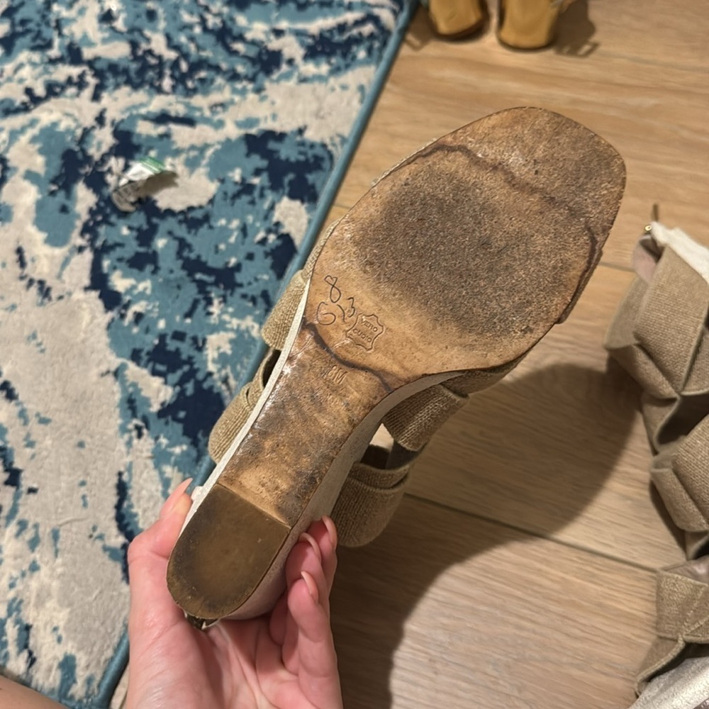 Donald J Pliner LELLE-A Wedge Sandals NWOB - Picture 6 of 12